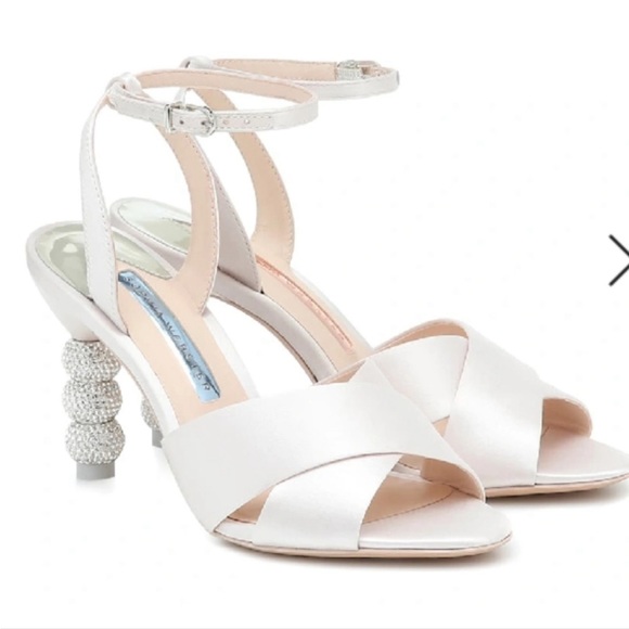 Sophia Webster Natalia Satin Sandal - Picture 2 of 12